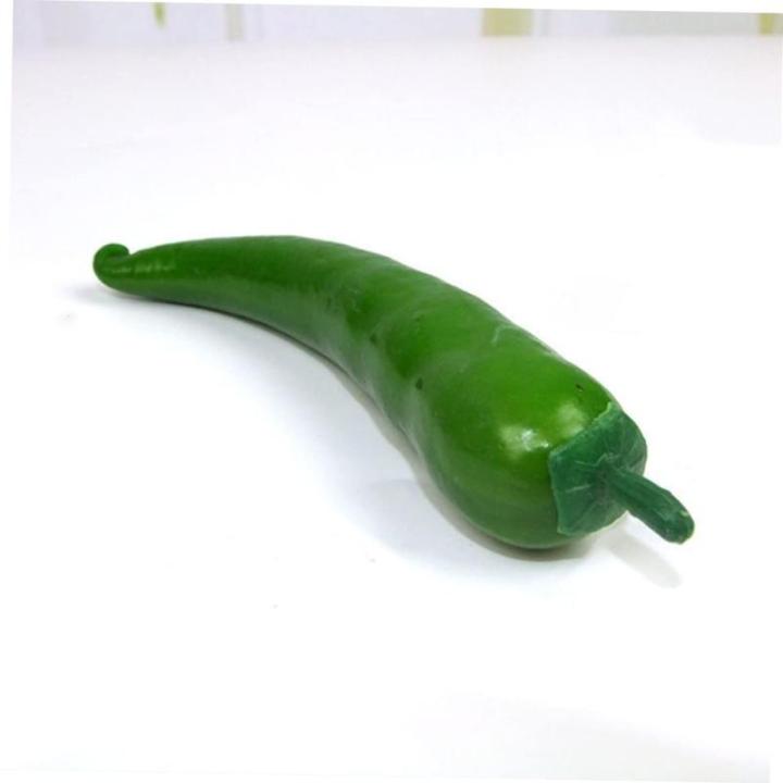 3 Sätze Simuliertes Pepper-Modell Wohnungsdeko Hausdeko Gemüse Obst Girlande Weinrebe Gefälschter Pfeffer Simulation Pfeffer Pfeffer-Modell-Requisite Poly-Drache 6 Stück * 3