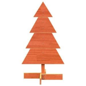 Weihnachtsbaum Weihnachtsdekoration Weihnachtsdeko Weihnachtsdekoration Baum Weihnachtsdekoration Holz zum Schmücken 80 cm Massivholz KieferWachsbraun