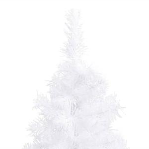 Künstlicher Eck-Weihnachtsbaum, halber Weihnachtsbaum, Feiertagsdekoration, Weihnachtsbaum, Weihnachtsdekoration, Feiertagsornament, PVC, 150 cm, grün, modisch
