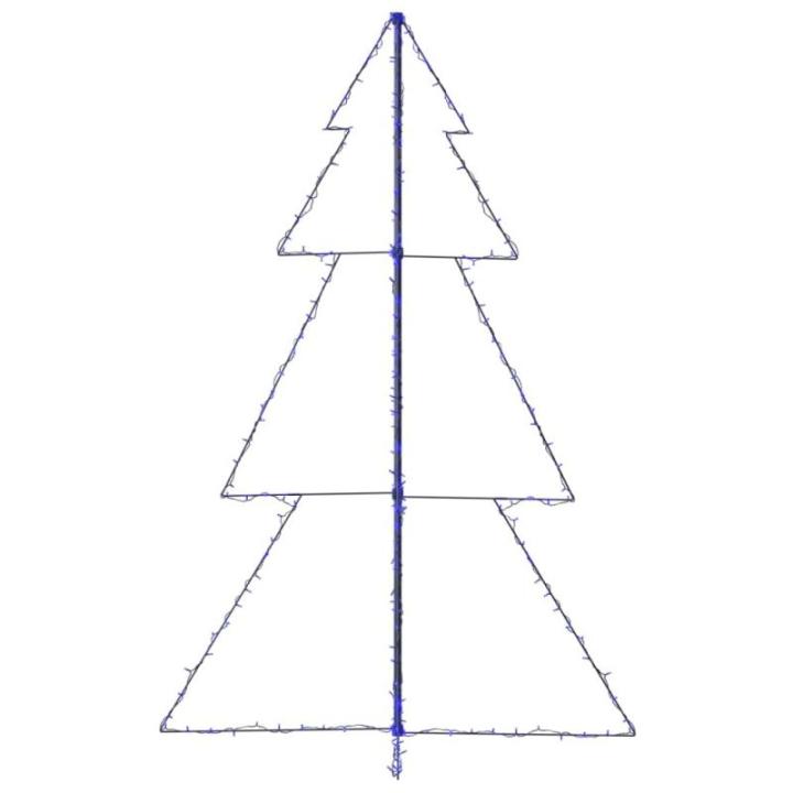 Weihnachtsbaum in Kegelform 240 LEDs Indoor Outdoor 118x180 cm