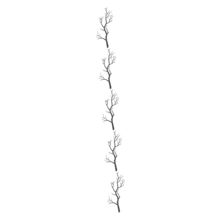 Kunststokken, 5 stuks, kunststelen, neptakken, Halloween, party, bruiloftsdecoratie, bruiloftsdecoratie, in de herfst, takken, vaas, kerstboom, natuurlijk plastic