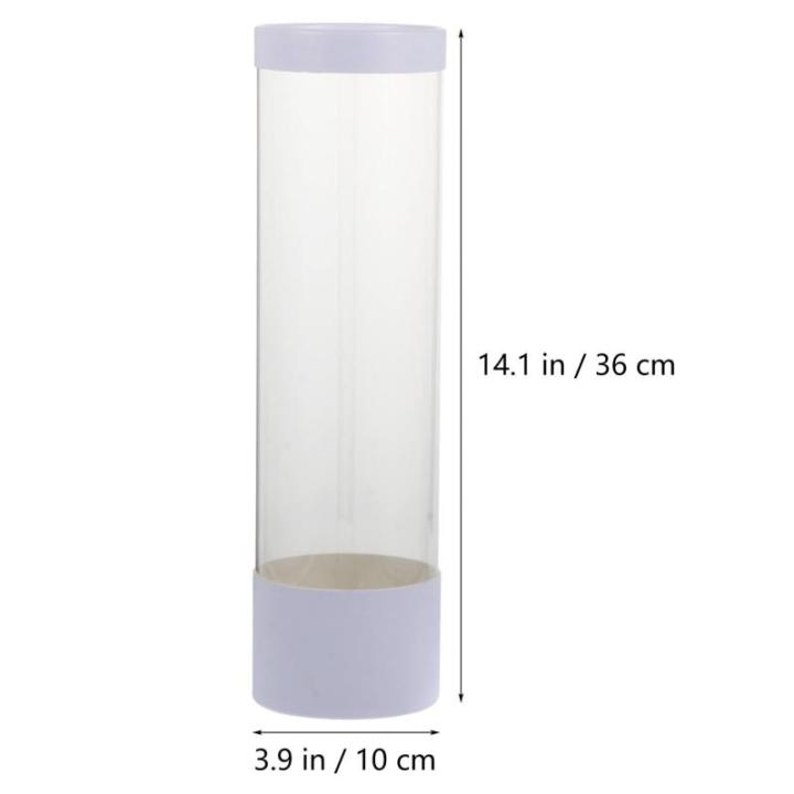 Verpakking zakken doos doorzichtige doos display doos roos verpakking doos met handvat deksel bloemen ordening doos bloemisten geleverd voor Home Shop ? Transparante acryl doos lip