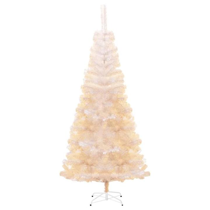 Künstlicher Weihnachtsbaum, Nordmanntanne, PVC Tannenbaum Christbaum Weiß Christmas Tree 110x110x210 cm