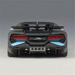 1/18 Voor Bugatti Chiron Divo Gegoten Metaal Hoge Simulatie Sportwagen Model Ambachten Decoratie (Kleur: Zwart)