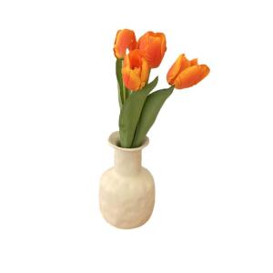 Kunstblumen Künstliche Tulpenblumen, gefälschter Tulpenstrauß für Hausgarten-Hochzeitsfeier, Geburtstags-Gartengeschäft-Dekoration, echter Touch für jeden Anlass