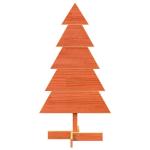 Weihnachtsbaum Weihnachtsdeko Weihnachtsdekoration Baum Weihnachtsdekoration zum Schmücken Wachsbraun 100cm Massivholz KieferWachsbraun