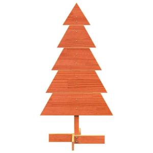 Weihnachtsbaum Weihnachtsdeko Weihnachtsdekoration Baum Weihnachtsdekoration zum Schmücken Wachsbraun 100cm Massivholz KieferWachsbraun