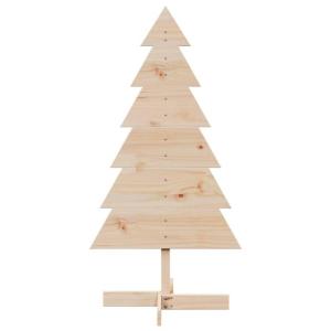 Weihnachtsbaum Holz zum Schmücken 120 cm Massivholz KieferNatur