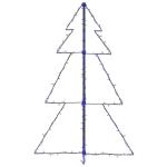 Weihnachtsbaum in Kegelform 160 LEDs Indoor & Outdoor 78x120 cm