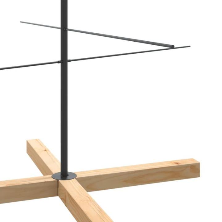 Metall Weihnachtsbaum Christbaum Groß Dekorationen Tannenbaum Metall Weihnachtsbaum Tanne Platzsparend DIY Dekoration-210 cm-Typ 2