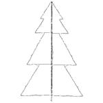 Weihnachtsbaum in Kegelform 200 LEDs Indoor Outdoor 98x150 cm