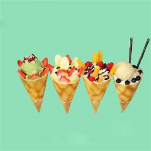 Simulation Crepes Modell Hand Dessert Fake Food Obst Japan Requisiten Rolle Pfannkuchen Restaurant Fenster Display-K