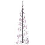Weihnachtsbaum Kegelform mit Kugeln 120 LEDs Warmweiß 180 cm