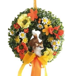 Wandkrans kat, oranje
