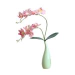 Kunstblumen Künstliche Blume mit Vase, Vivid Orchid Flowers Arrangement Phalaenopsis Flowers, Orchid Flowers Ornaments, Decor für jeden Anlass