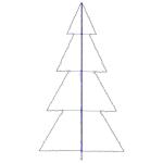 Weihnachtskegelbaum Weihnachtsbaum Lichterbaum Beleuchtet Dekobaum Weihnachtsdeko Lichterkette Beleuchtung 360 LEDs Indoor Outdoor 143x250cm