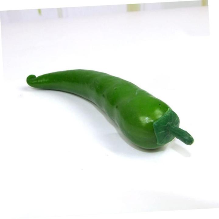 5 Sätze Simuliertes Pepper-Modell Wohnungsdeko Hausdeko Art Paprika Simulation Lebensechter Pfeffer Polyfoam-Paprika-Modell Food-Modell Pfeffer-Modell Poly-Drache 6 Stück * 5