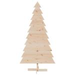 Weihnachtsbaum Holz zum Schmücken 180 cm Massivholz KieferNatur
