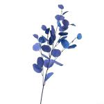 Eukalyptus-Stiele, künstliche Eukalyptusblätter, Stiele, künstliche Blumen für Zuhause, Büro, Blumenstrauß, Tafelaufsatz, Hochzeitsdekoration, Weihnachten (blau)