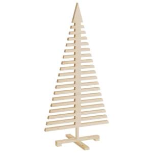 Kerstboom van hout, groot, modern, 120 cm, decoratieve dennenboom, kerstboom om in te steken