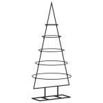 Kerstboom, metaal, dennenboom, kerstboom, decoratieve boom, metalen boom, kerstdecoratie, zwart, 90 cm