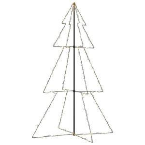 Weihnachtsbaum in Kegelform 240 LEDs Indoor Outdoor 118x180 cm