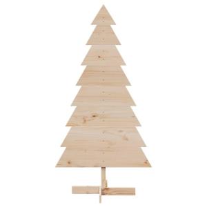 Weihnachtsbaum Holz zum Schmücken 150 cm Massivholz KieferNatur