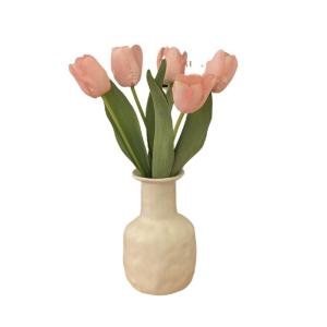 Kunstblumen Künstliche Tulpenblumen, gefälschter Tulpenstrauß für Hausgarten-Hochzeitsfeier, Geburtstags-Gartengeschäft-Dekoration, echter Touch für jeden Anlass