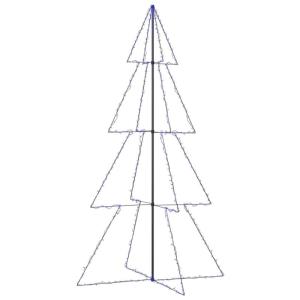 Weihnachtskegelbaum Weihnachtsbaum Lichterbaum Beleuchtet Dekobaum Weihnachtsdeko Lichterkette Beleuchtung 360 LEDs Indoor Outdoor 143x250cm