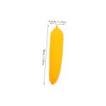 1 Satz Simulation Mais Maisdekor Requisiten Für Die Food-Fotografie Gemüse Foto Prop Spielzeug Lebensechter Mais Gefälschte Lebensmittelmodelle Essen Vorgeben Yellow Plastik 3st
