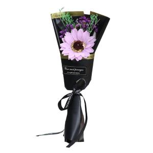 Sternenklare getrocknete Blume Rose Sonnenblume Seife künstliche Mini Bouquet Hochzeitsgeschenk