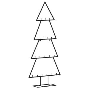 Metall Weihnachtsbaum für Dekorationen Tannenbaum Deko Weihnachtsbaum Tanne Metallbaum Weihnachtsdekorationen Weihnachtsdeko, Indoor und Outdoor,Schwarz 90 cm