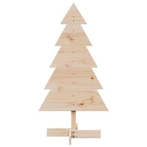 Weihnachtsbaum Weihnachtsdeko Weihnachtsdekoration Baum Weihnachtsdekoration Holz zum Schmücken 100 cm Massivholz KieferNatur
