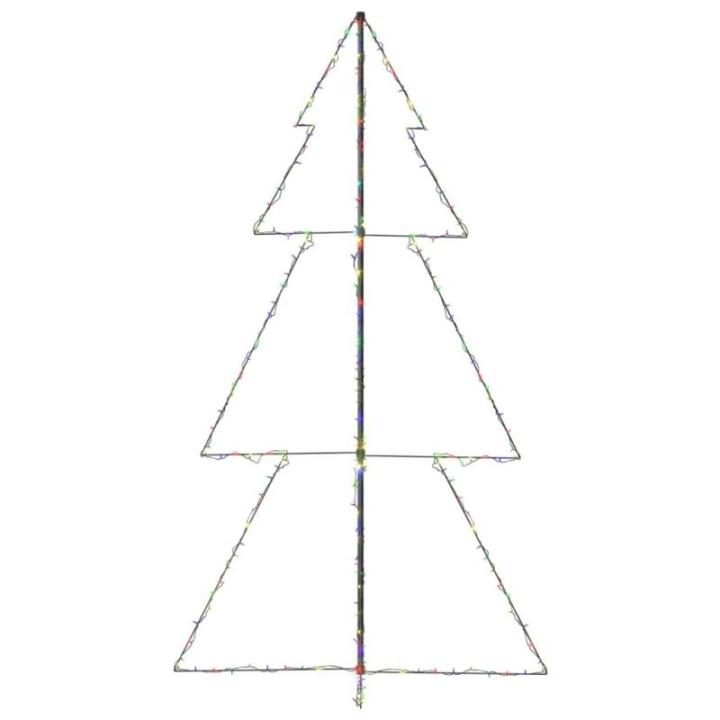 Weihnachtskegelbaum Beleuchtet Weihnachtsbaum Lichterbaum Dekobaum Weihnachtsdeko Lichterkette Beleuchtung 300 LEDs Indoor Outdoor 120x220cm