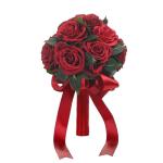 Hochzeitsstrauß Seidenrose Braut Brautjungfern Handstrauß Combo Hochzeitsblume
