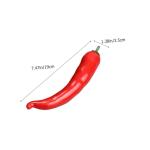 3 Sätze Simuliertes Pepper-Modell Wohnungsdeko Hausdeko Gemüse Obst Girlande Weinrebe Gefälschter Pfeffer Simulation Pfeffer Pfeffer-Modell-Requisite Poly-Drache 6 Stück * 3