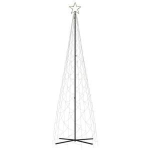 Mobili Weihnachtsbaum mit Kegel, warmweiß, 500 LEDs, 100 x 300 cm, Weihnachtsdekoration, Weihnachtsbaum, künstlicher Weihnachtsbaum, dünner Ständer