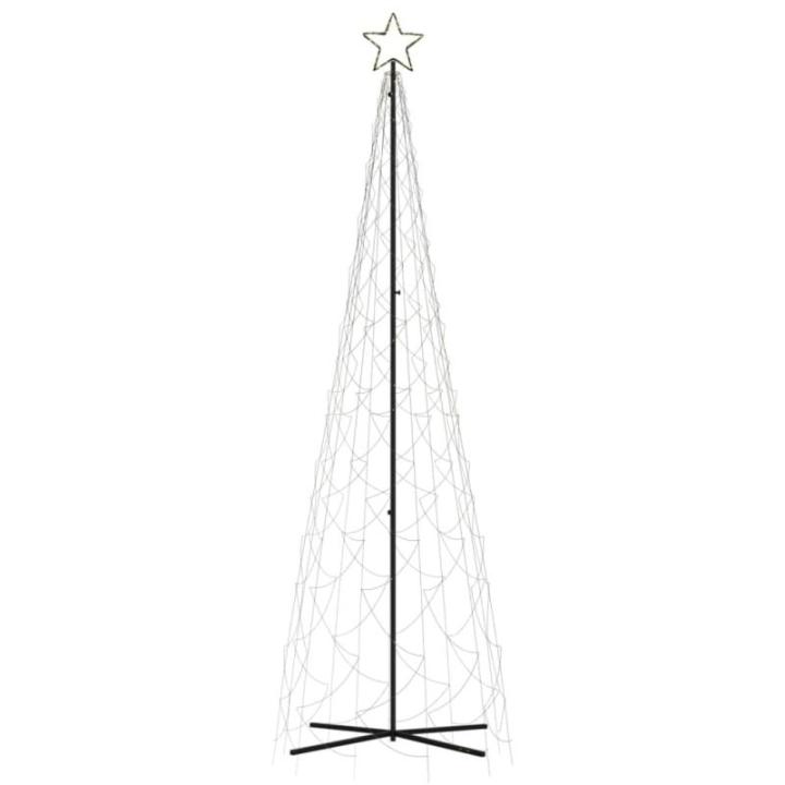 Mobili Weihnachtsbaum mit Kegel, warmweiß, 500 LEDs, 100 x 300 cm, Weihnachtsdekoration, Weihnachtsbaum, künstlicher Weihnachtsbaum, dünner Ständer