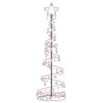 Weihnachtsbaum Kegelform mit Kugeln 120 LEDs Warmweiß 180 cm