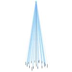LED kerstboom met haringen blauw 1134 LEDs 800 cm