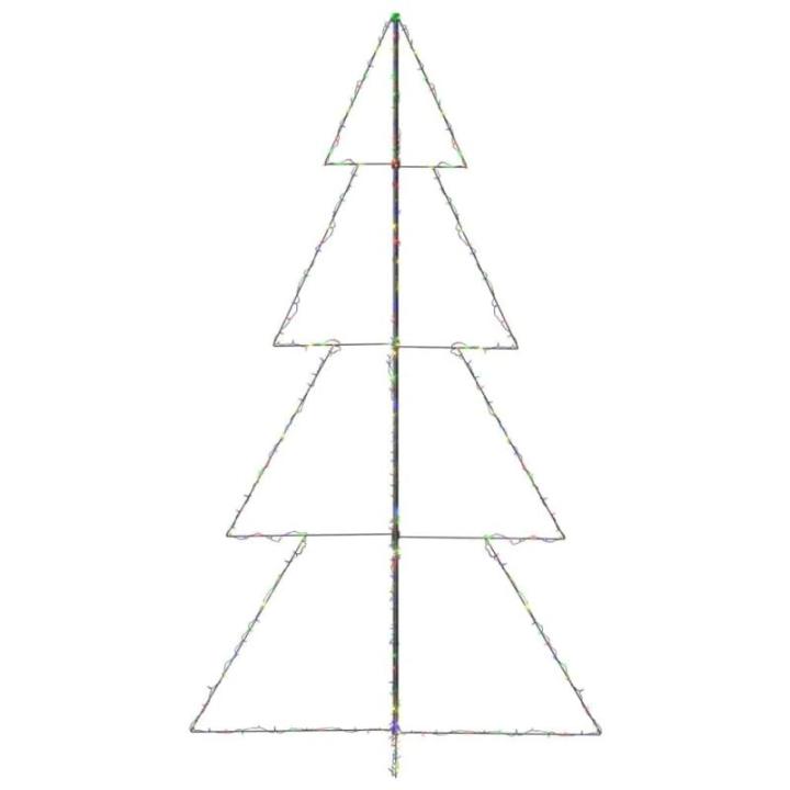 Weihnachtsbaum in Kegelform 360 LEDs Indoor Outdoor 143x250 cm