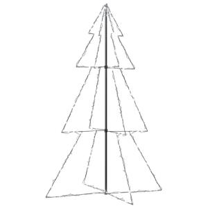Weihnachtskegelbaum Lichterbaum Weihnachtsbaum Beleuchtet Dekobaum Weihnachtsdeko Lichterkette Beleuchtung 240 LEDs Indoor Outdoor 118x180cm