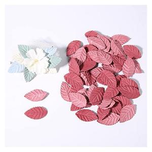 Boomblad Kunstmatige Bloembladeren voor Bruiloft Woondecoratie (Farbe: Rose Rood, Gr??e: 50pcs)