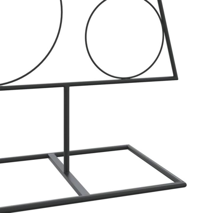 Metalen kerstboom groot voor decoraties, dennenboom van metaal, 150 cm, kerstboom met standaard, ruimtebesparende doe-het-zelf decoratie, dennenboom, zwart