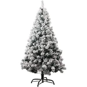Weihnachtsbäume, Weihnachtsbaum Künstlicher Weihnachtsbaum, Hausgartendekorationen Metallständer Premium Einfache Montage (Farbe: Weiß; Größe: 8,0 Fuß (Weiß 4,0 Fuß (120 c