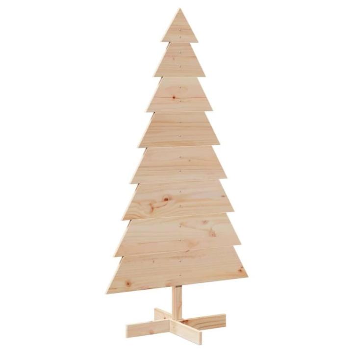 Weihnachtsbaum Holz zum Schmücken 150 cm Massivholz KieferNatur