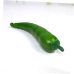 4 Sätze Simuliertes Pepper-Modell Pfeffer-Modell-Requisite Simulation Pfeffer Kuchenmodelldekoration Pfeffer Spielzeug Gefälschte Lebensmittelmodellstütze Poly-Drache 6 Stück *