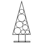 Metall Weihnachtsbaum Christbaum Groß Dekorationen Tannenbaum Metall Weihnachtsbaum Tanne Platzsparend DIY Dekoration-60 cm-Typ 2