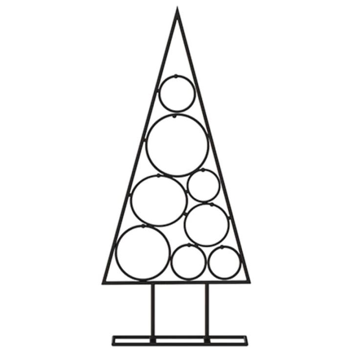 Metall Weihnachtsbaum Christbaum Groß Dekorationen Tannenbaum Metall Weihnachtsbaum Tanne Platzsparend DIY Dekoration-60 cm-Typ 2
