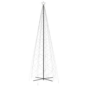Mobili Weihnachtsbaum mit Kegel, warmweiß, 1400 LEDs, 160 x 500 cm, Weihnachtsdekoration, Weihnachtsbaum, künstlicher Weihnachtsbaum, dünner Ständer